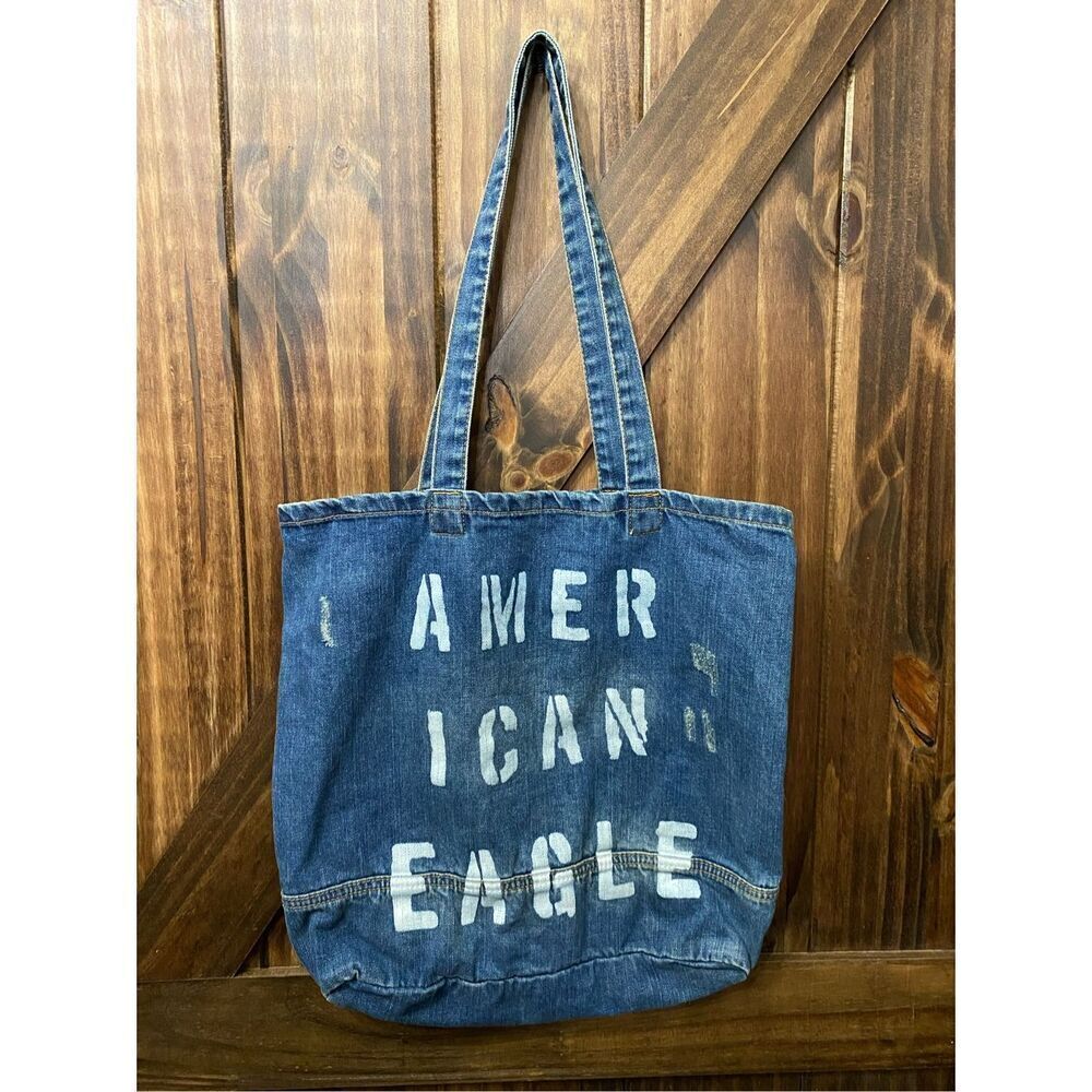 American Eagle Jean Tote Bag